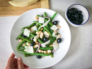 Salade citronnée aux haricots