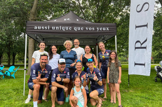 Équipe IRIS de vélo au Tour CIBC Charles-Bruneau