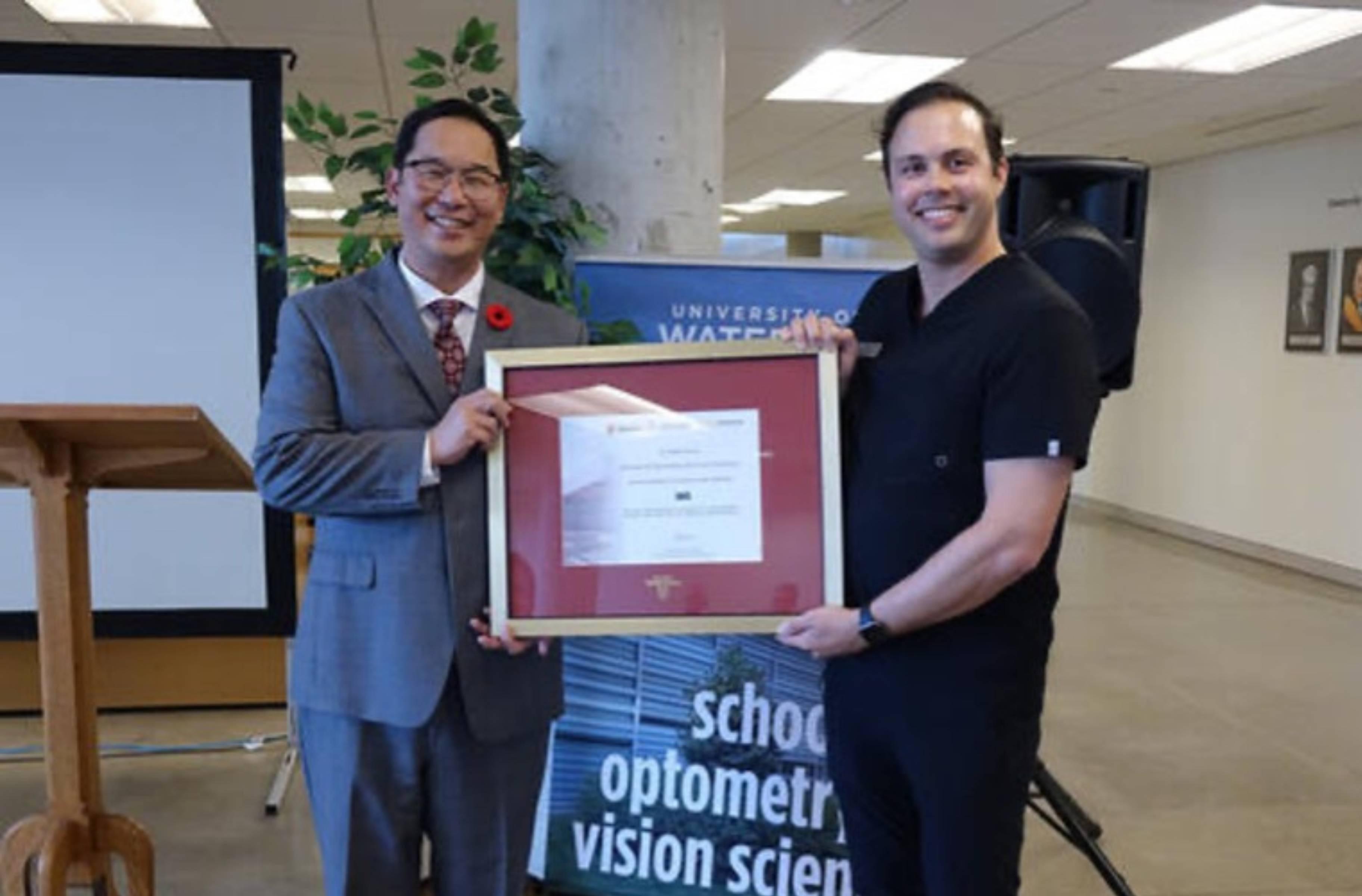 IRIS and the School of Optometry and Vision Science at the University ...