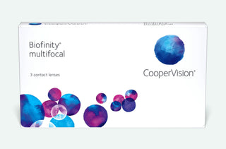 Boite de lentille cornéennes Biofinity multifocal de CooperVision