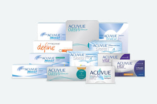 Gamme des produits Acuvue 