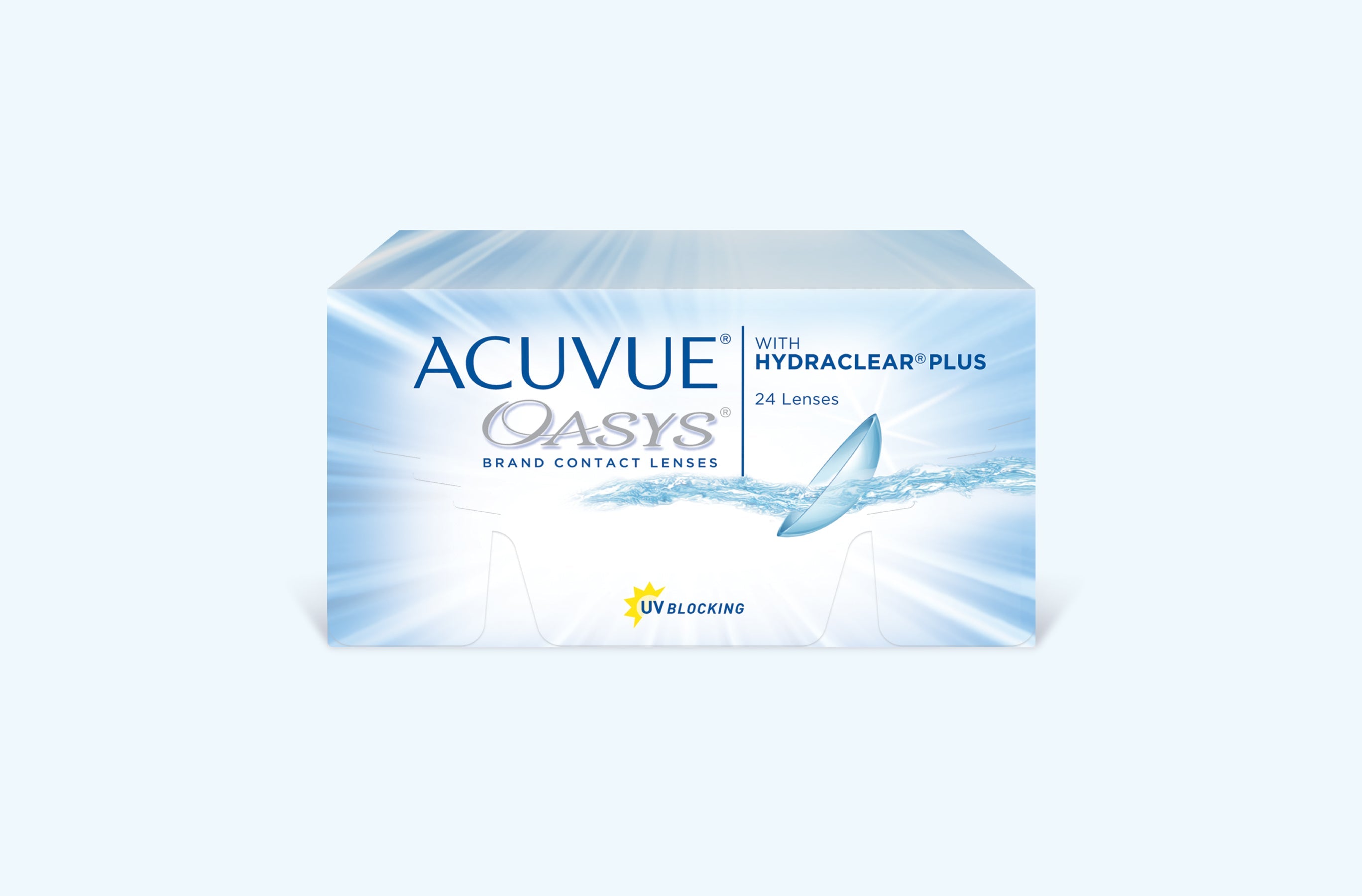 Hydraclear Machine ACUVUE OASYS® avec la technologie HYDRACLEAR® PLUS – Iris