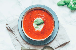 Soupe aux tomates rôties