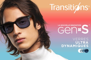 Un agencement parfait avec vos verres Transitions® : Style, confort et protection