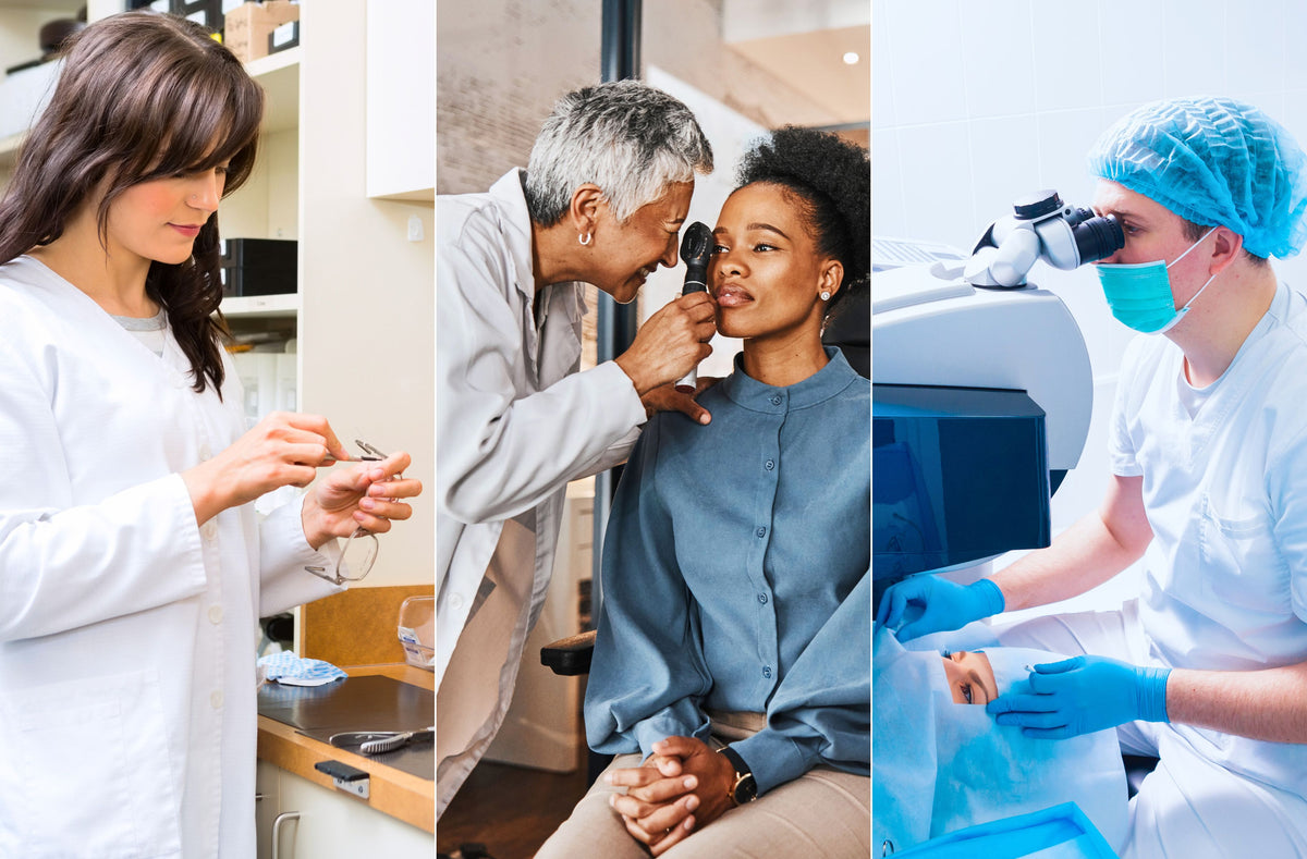 Questions to an Optometrist: What's The Difference Between an Optician ...