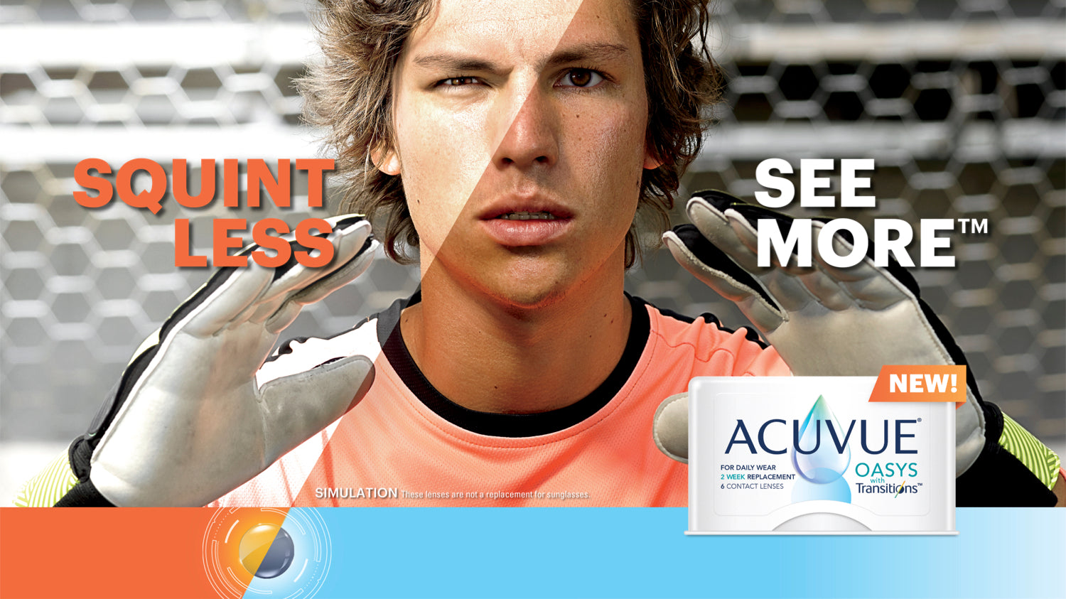 Acuvue Oasis Transitions contact lenses