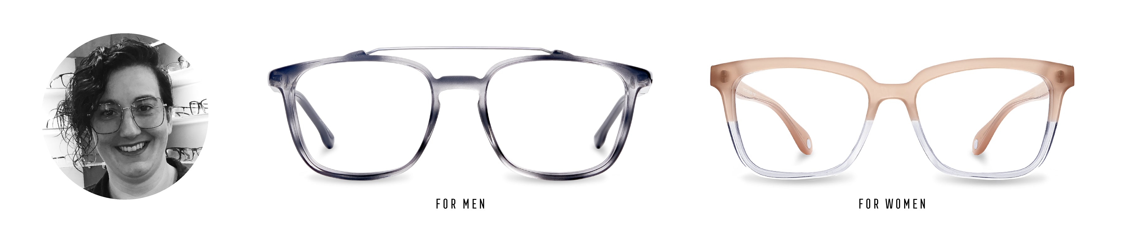 Debby Wickens from IRIS Iberville, Québec, picked two styles: the FYSH 3608157 and the Hugo Boss 1049